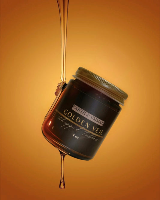 Golden Veil Tallow Balm – Honey Vanilla | Nourishing Skin Moisturizer