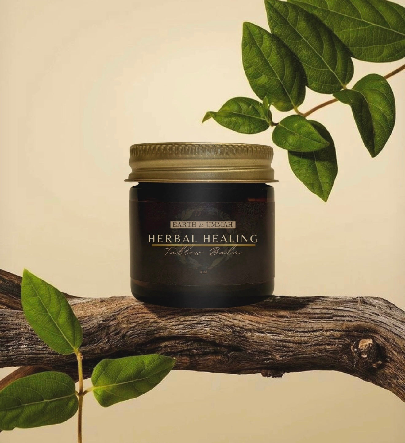 Herbal Healing Balm for Pain Relief