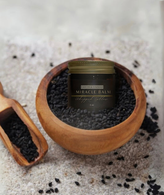 Miracle Balm – Tallow with Black Seed & Calendula | Restorative Skin Support Ritual